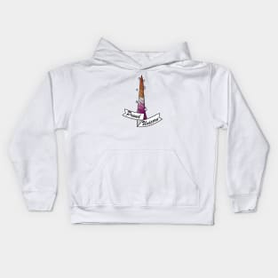 Proud Unicorn - Lesbian Kids Hoodie